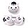 Relaxeazzz Adoramals Bali de Zebra Rond Reiskussen & Slaapmasker