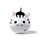 Relaxeazzz Adoramals Bali de Zebra Rond Reiskussen & Slaapmasker