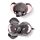 Relaxeazzz Adoramals Janu de Olifant Rond Reiskussen & Slaapmasker