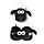 Relaxeazzz Shaun het Schaap Rond Reiskussen & Slaapmasker