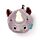 Relaxeazzz Neushoorn Rond Reiskussen & Slaapmasker