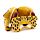 Relaxeazzz Luipaard Rond Reiskussen & Slaapmasker