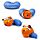 Swapseazzz Adoramals Clownvis 2-in-1 Pluche Reiskussen