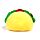 Pluche Squidglys Foodiemals Frida de Taco Kom