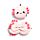Relaxeazzz Adoramals Maddie de Axolotl Reiskussen & Slaapmasker