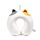 Relaxeazzz Lola de Kat Adoramals Pluche Memory Foam Nekkussen