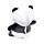 Swapseazzz Adoramals Susu de Panda  2-in-1 Pluche Reiskussen