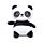 Swapseazzz Adoramals Susu de Panda  2-in-1 Pluche Reiskussen