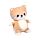 Swapseazzz Adoramals Shuggs de Shiba Inu  2-in-1 Pluche Reiskussen