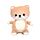 Swapseazzz Adoramals Shuggs de Shiba Inu  2-in-1 Pluche Reiskussen