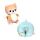 Swapseazzz Adoramals Shuggs de Shiba Inu  2-in-1 Pluche Reiskussen