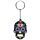 Dia de los Muertos Mexicaans Doodshoofd PVC Sleutelhouder