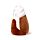 Spiced Latte Foodiemals Pluche Deurstopper