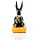 Egypte - Zwart & Goud Anubis Achteroverleunend