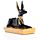 Egypte - Zwart & Goud Anubis Achteroverleunend