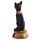 Egypte - Zwart & Goud Bast draagt een Scarabee Ketting
