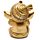 Set 3 gouden Ganesh Hoor Spreek Zie Geen Kwaad