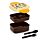 Jolly Rogers Piraat Clip Bento Box Lunchtrommel met bestek