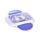 Moomin Lila Clip Bento Box Lunchtrommel met bestek