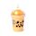 Foodiemals Lip Balm Bubble Tea houder
