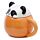 Adoramals Panda Deksel Gevormde Keramiek Mok