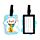 Maneki Neko Gelukskat PVC Kofferlabel