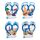 Strandslipper Bord 3D Zee & Strand Souvenir Magneet 