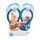 Strandslipper Bord 3D Zee & Strand Souvenir Magneet 