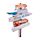 Strand Borden Slogans 3D Zee & Strand Souvenir Magneet 