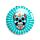 Dia de los Muertos Compact Make Up Spiegeltje