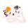 Lola de Kat Adoramals Crossbody Schoudertas