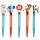 Zooniverse Surprise Dieren PVC Pen  - Zwart