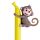 Banaan Aap Fijnschrijver Pen - Zwart