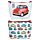Retro Fiat 500 PVC Portemonnee