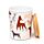 Barks Hond Set van 2 RPET en Bamboe Voorraadpotten S/M