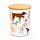 Barks Hond Set van 2 RPET en Bamboe Voorraadpotten S/M