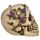 Schedel  Beenderen met Paarse Rozen Woonaccessoire