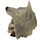 Schedel met Wolf Hoofd Woonaccessoire