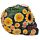 Dia de los Muertos Mexicaans Doodshoofd Madeliefjes Woonaccessoire
