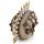 Steam Punk Stijl Schedel met Kogel Mohican Woonaccessoire
