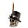 Steam Punk Stijl Schedel met Hoge Hoed & Veren Woonaccessoire