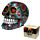 Dia de los Muertos Mexicaans Doodshoofd Bloemen Woonaccessoire