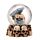 Schedel Sneeuwbol met dieren Woonaccessoire