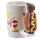 Worstenhond Hot Dog - Gevormd Handvat Keramiek Mok