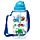 Ecozen Kinder Waterfles 450ml Flip Straw Kleine Tractors