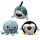 Queasy Squeezies Adoramals Zeehond Octopus Haai Pinguïn Knijp Speelgoed