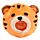 Queasy Squeezies Adoramals Leeuw Giraffe Aap en Tijger Pluche Speelgoed