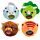 Queasy Squeezies Cutiesaur Dinosaur Pluche Knijp Speelgoed