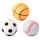 Knijpbare Zachte Sport Bal 6.5cm
