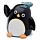 Pinguïn Ondersteboven Keramiek Mok